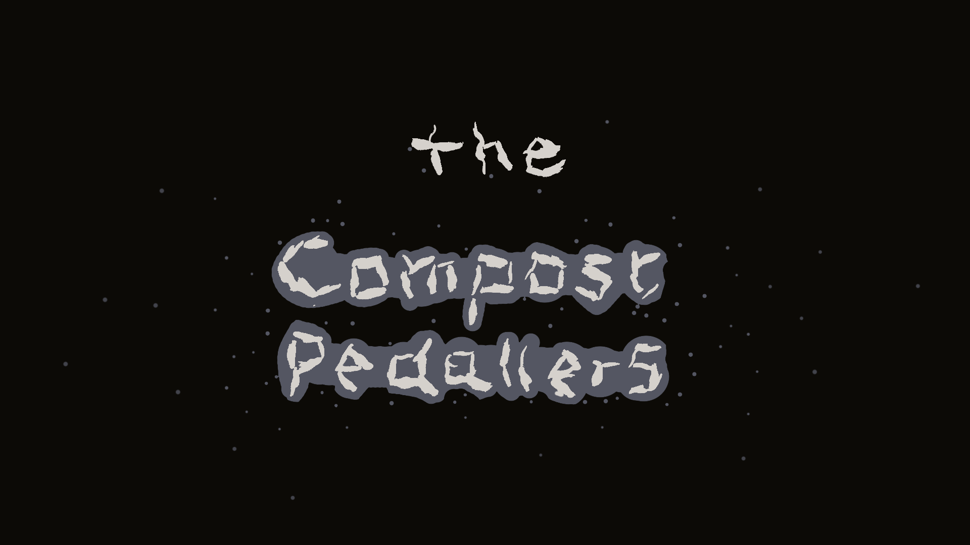 The Compost Pedallers's Title Design